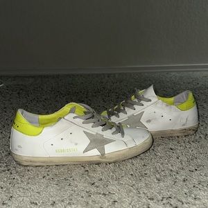 Golden Goose SuperStar Sneakers w/box & passport